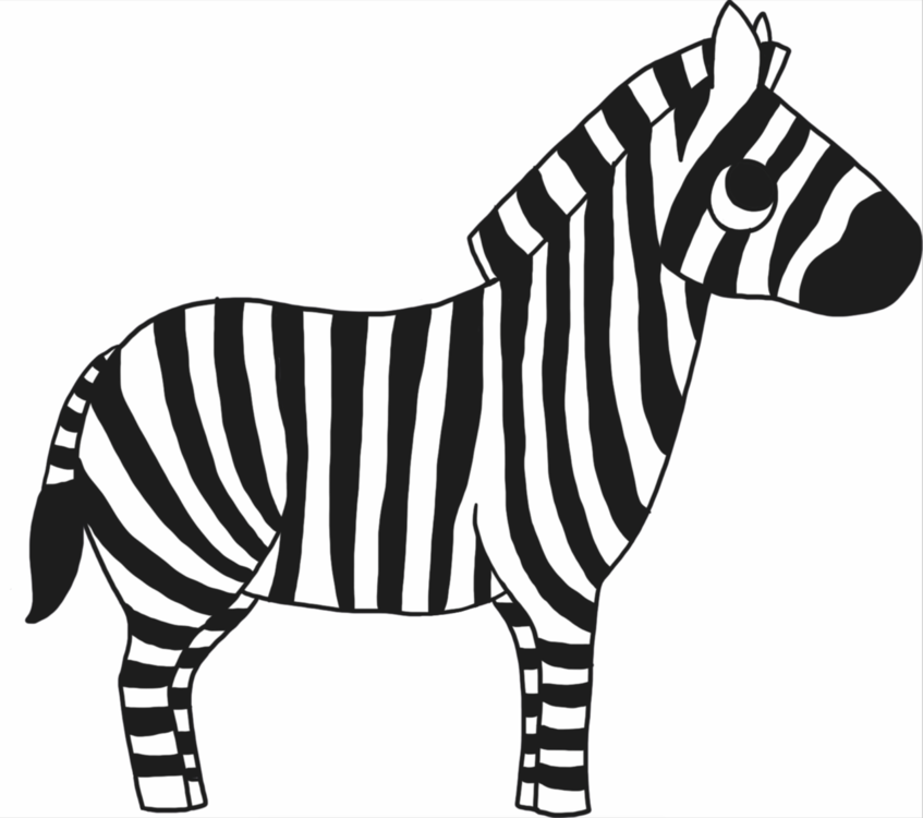 Zebra strijkapp