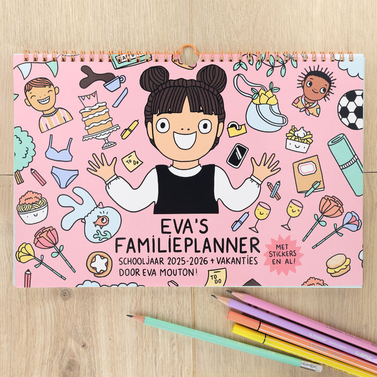 Eva's familieplanner 2025-2026