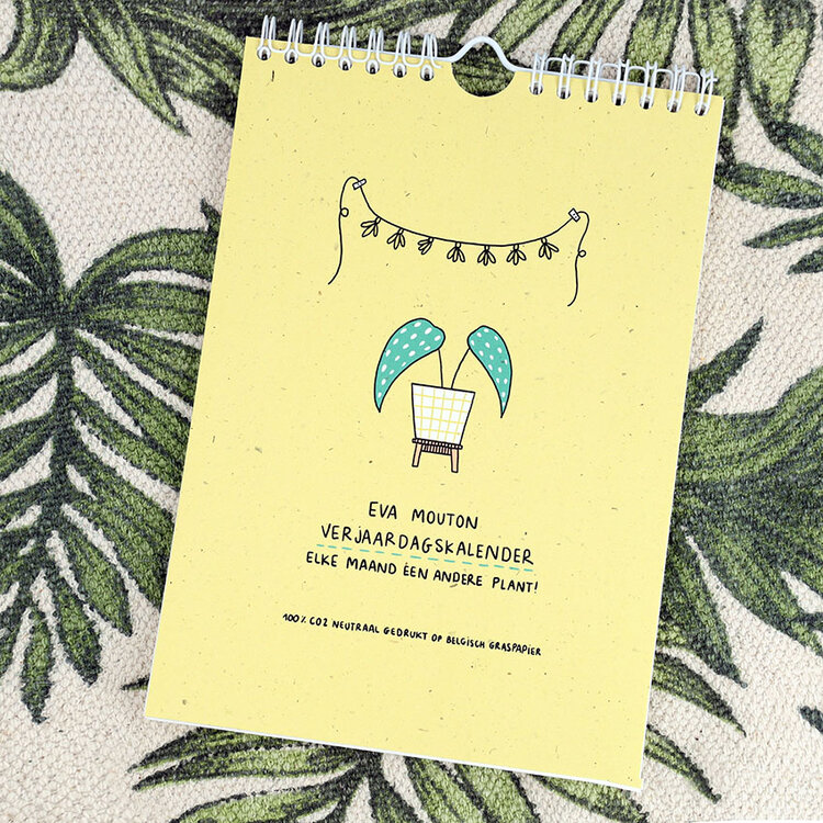 verjaardagskalender - planten