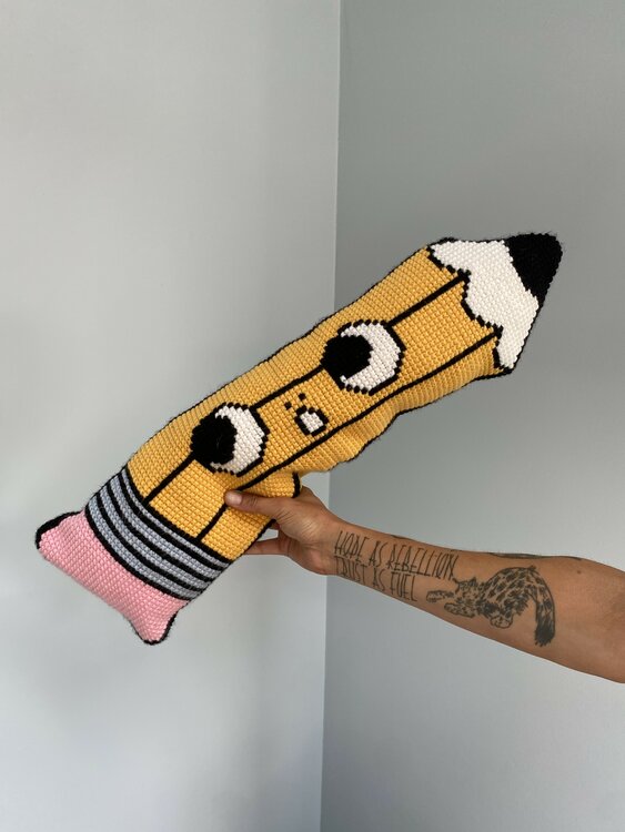 DIY vormkussen potlood