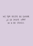 wij zijn velcro