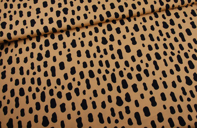 Cheetah spots katoen