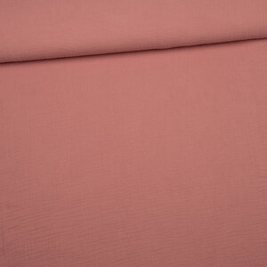 Pink double gauze