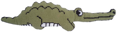 DIY vormkussen krokodil