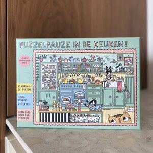 PRE ORDER - EVA'S INTROVERTENPRET: PUZZELPAUZE IN DE KEUKEN - LEVERING 23/09