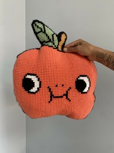 DIY vormkussen appel